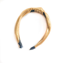 Load image into Gallery viewer, Gold Metallic Headband